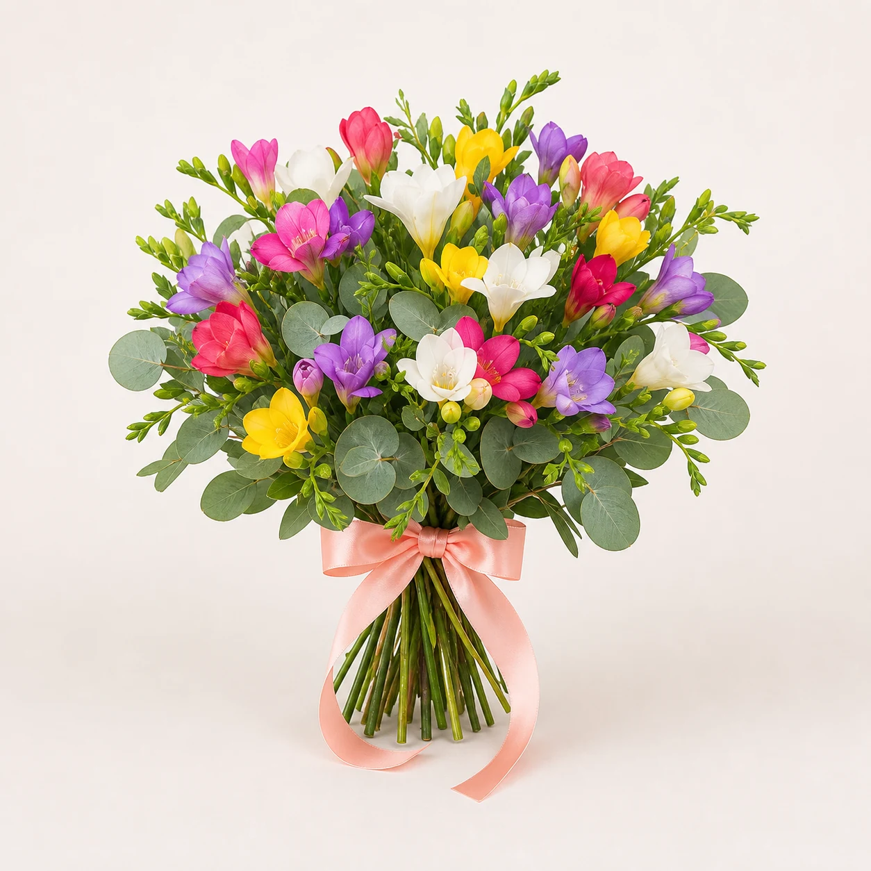 Elite colorful freesias
